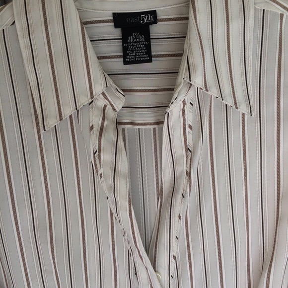 East 5th striped long sleeve button down - Picture 3 of 6
